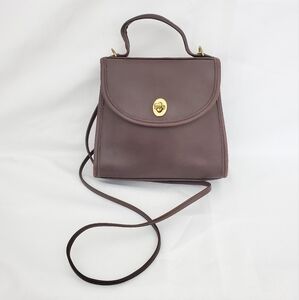 Vintage Coach Regina Brown Crossbody Bag 9983